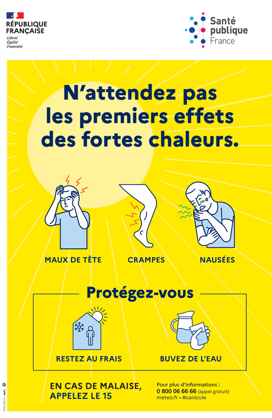 Canicule 2021 effets
