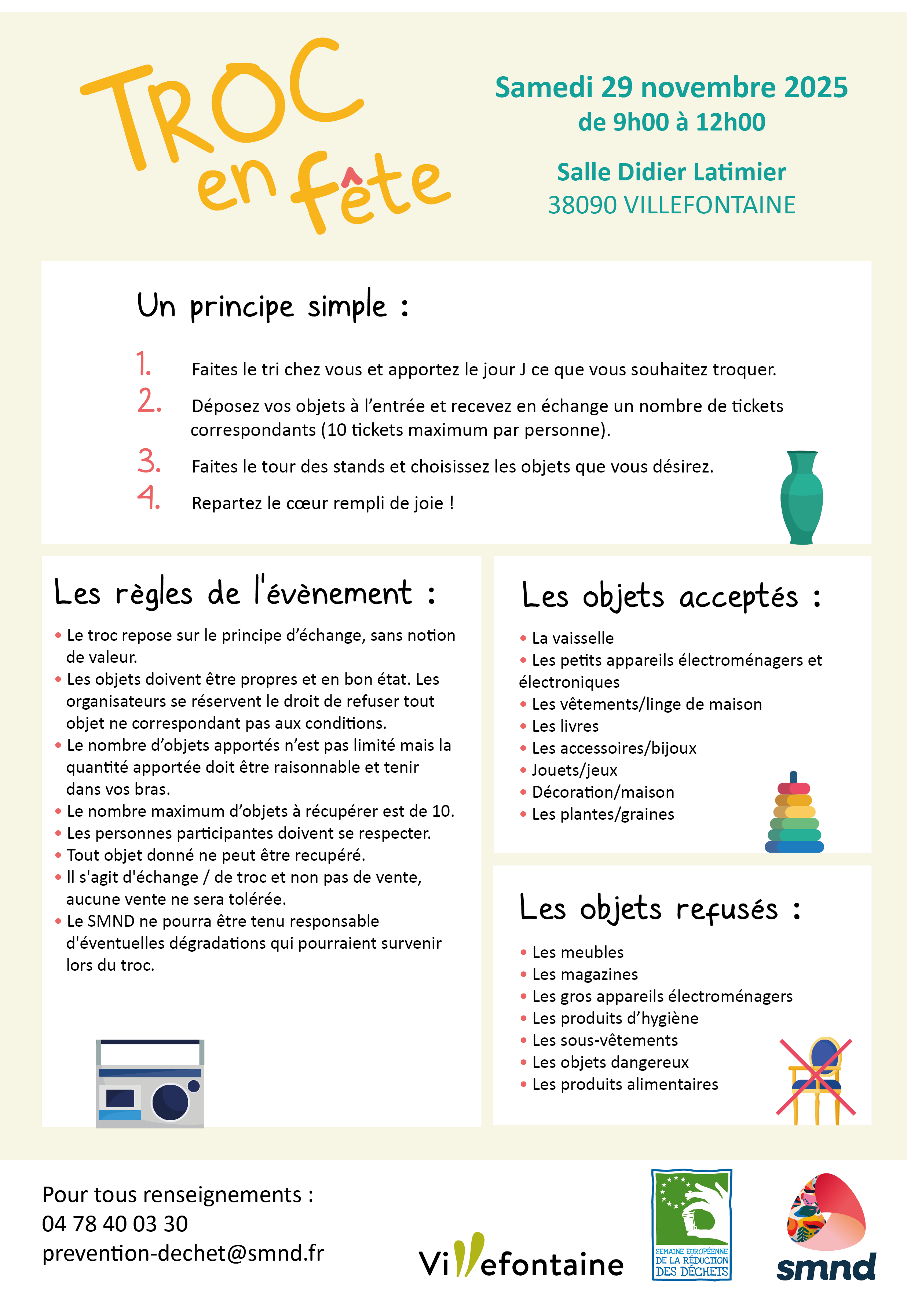 Règles Troc en fête