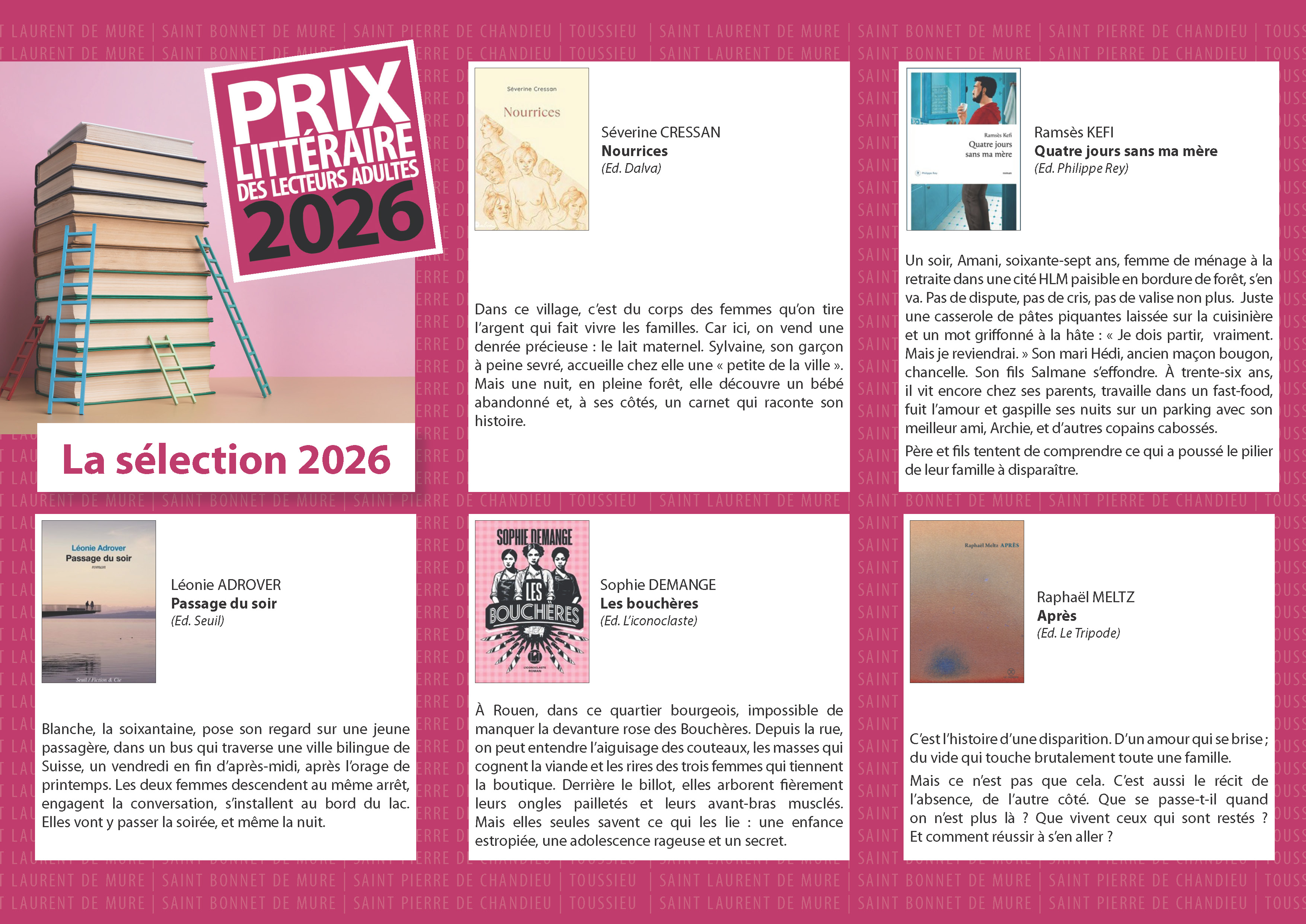 Lire Elire Sélection 2026