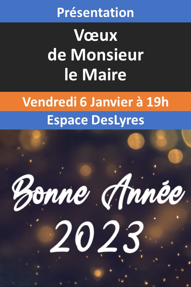 Vœux du Maire 2023