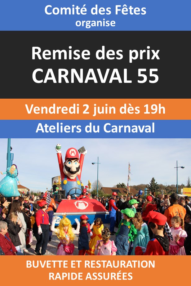 Remise de prix Carnaval 55