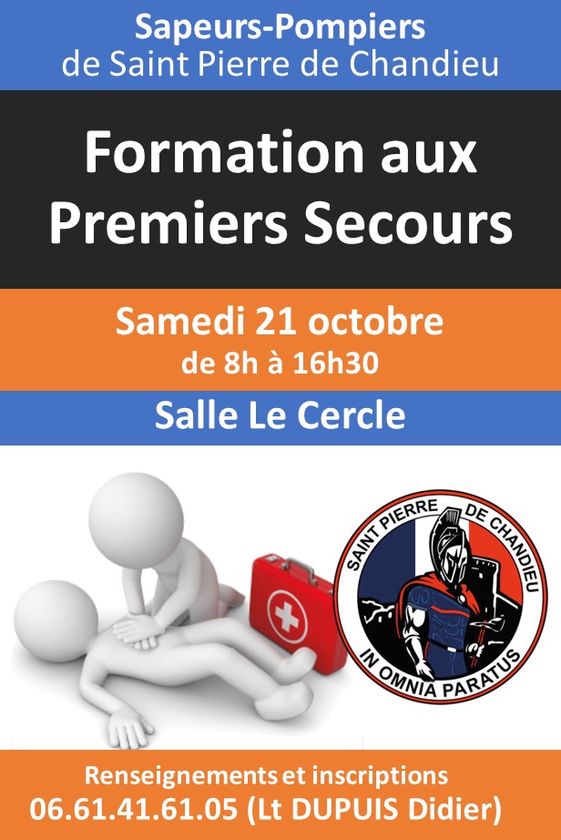 Formation Premiers Secours Saint Pierre de Chandieu