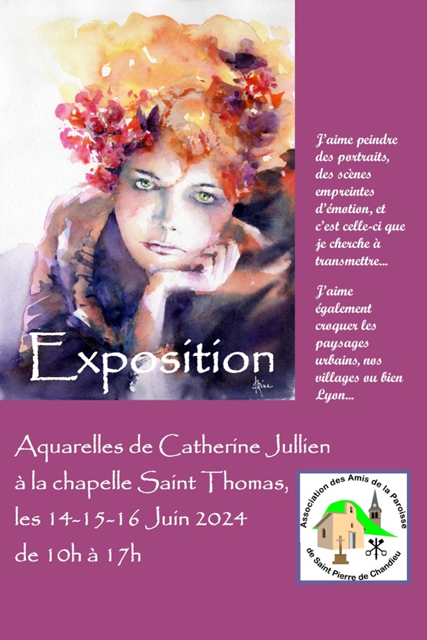 Exposition d'aquarelles à la Chapelle Saint Thomas