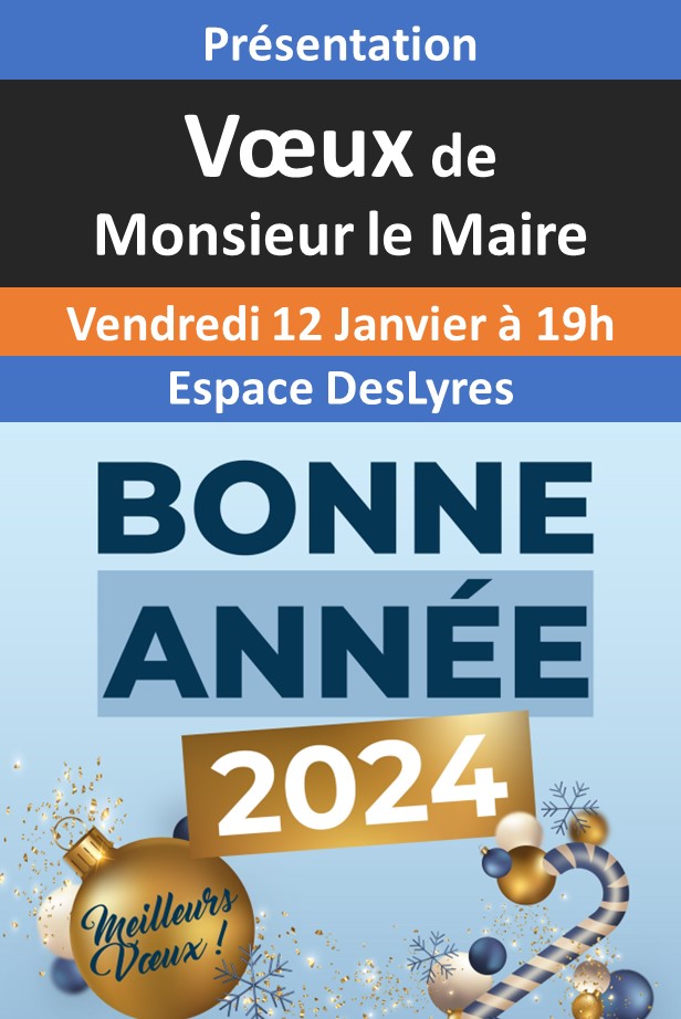 Vœux du Maire 2024
