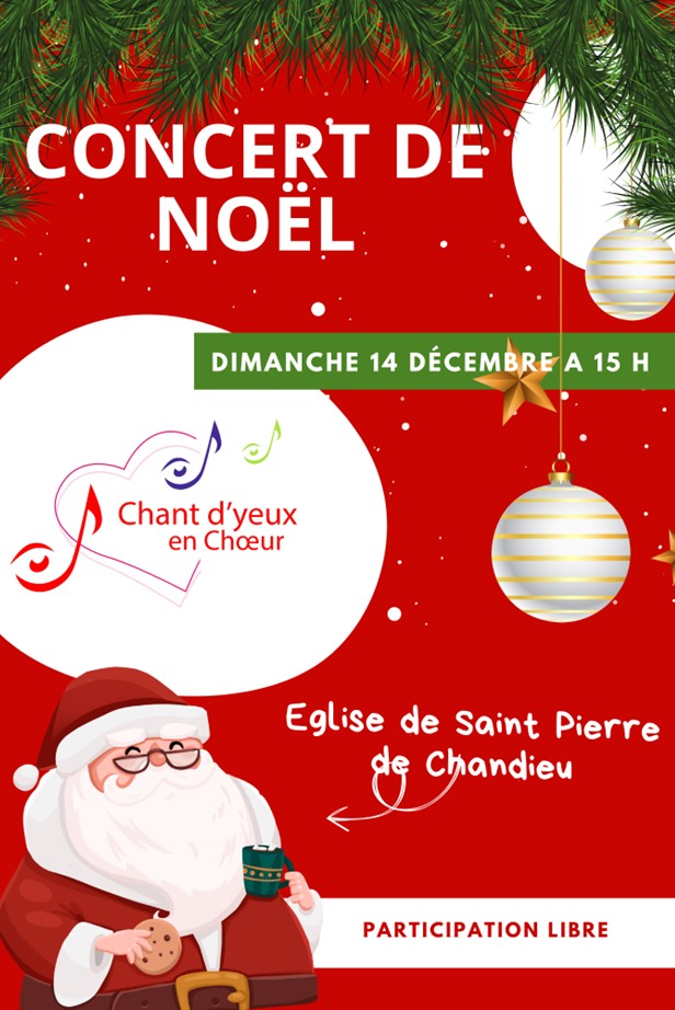 Concert de Noël Chant d'Yeux en Chœur