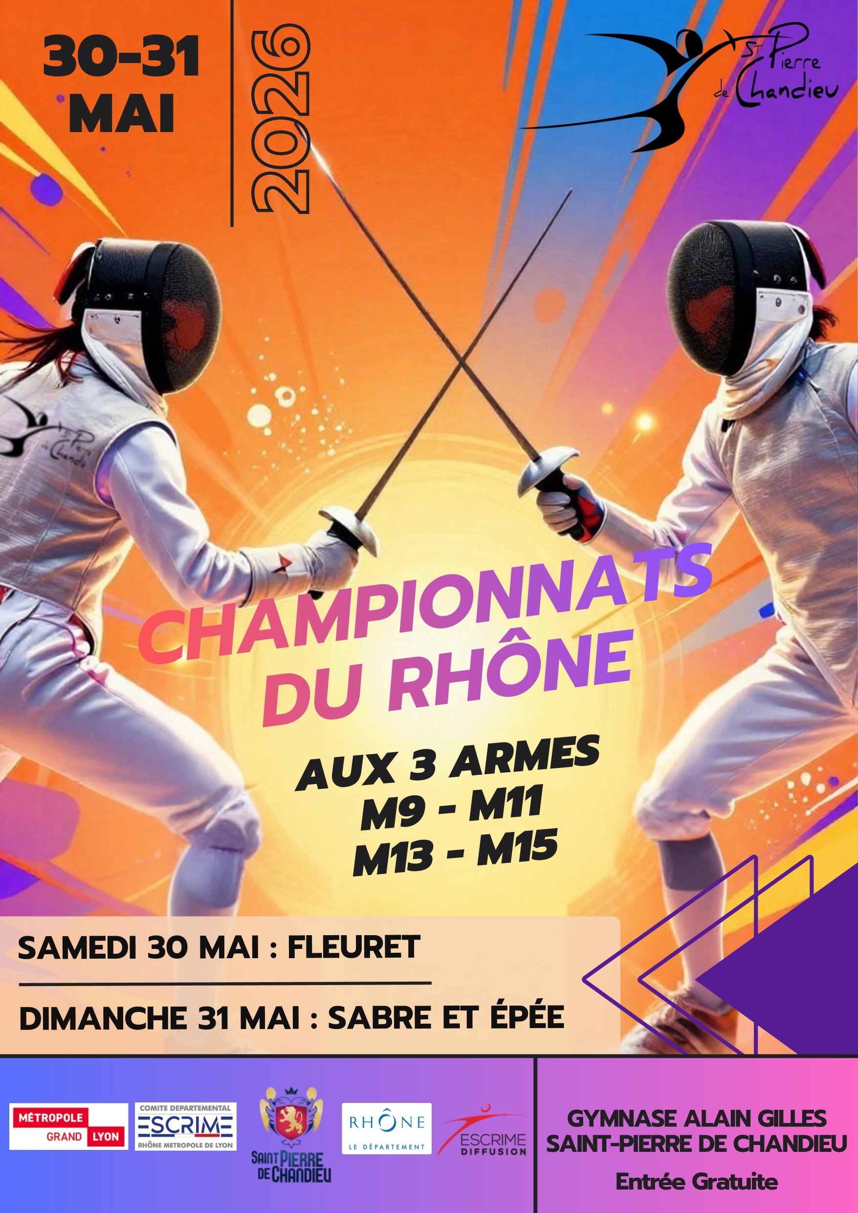 Championnats du Rhône d'escrime