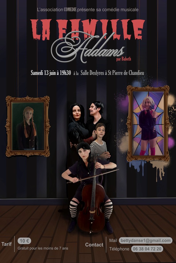 Comédie "La Famille Addams"