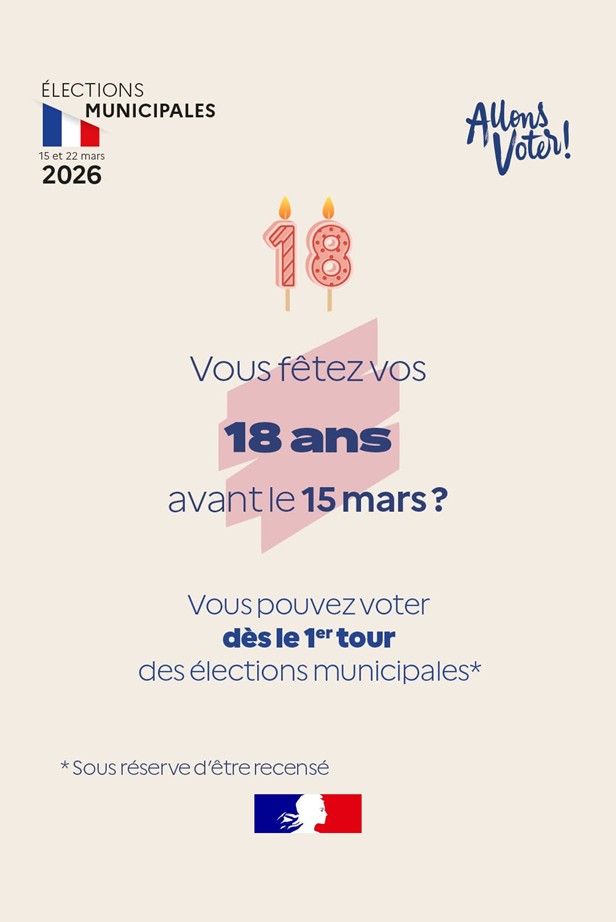 Inscriptions des plus 18 ans