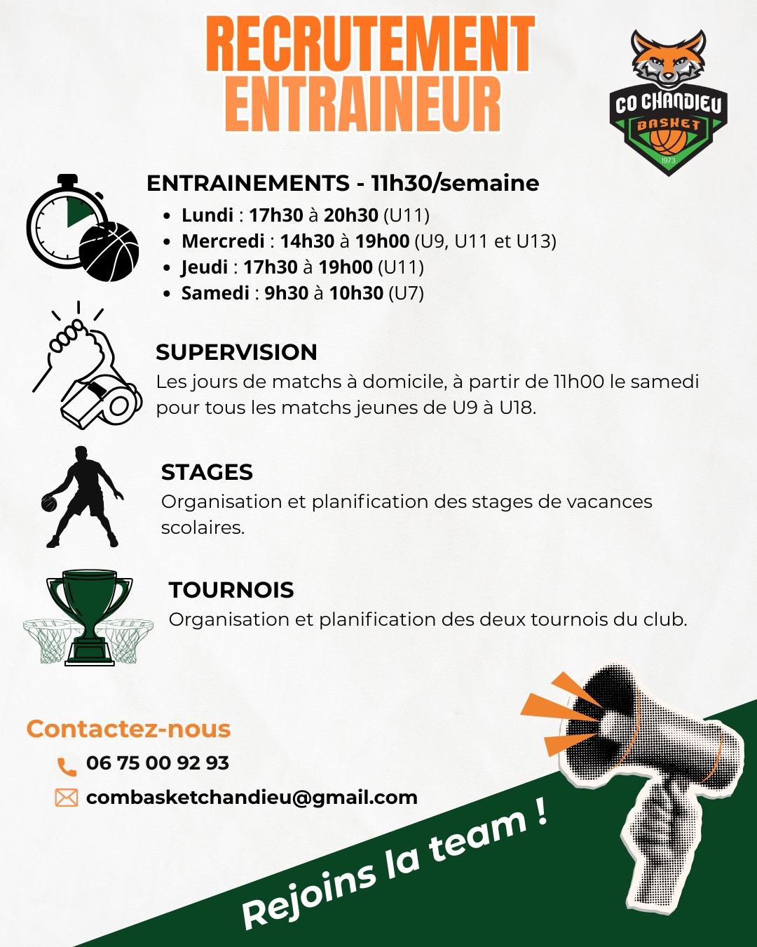 Recrutement Coach