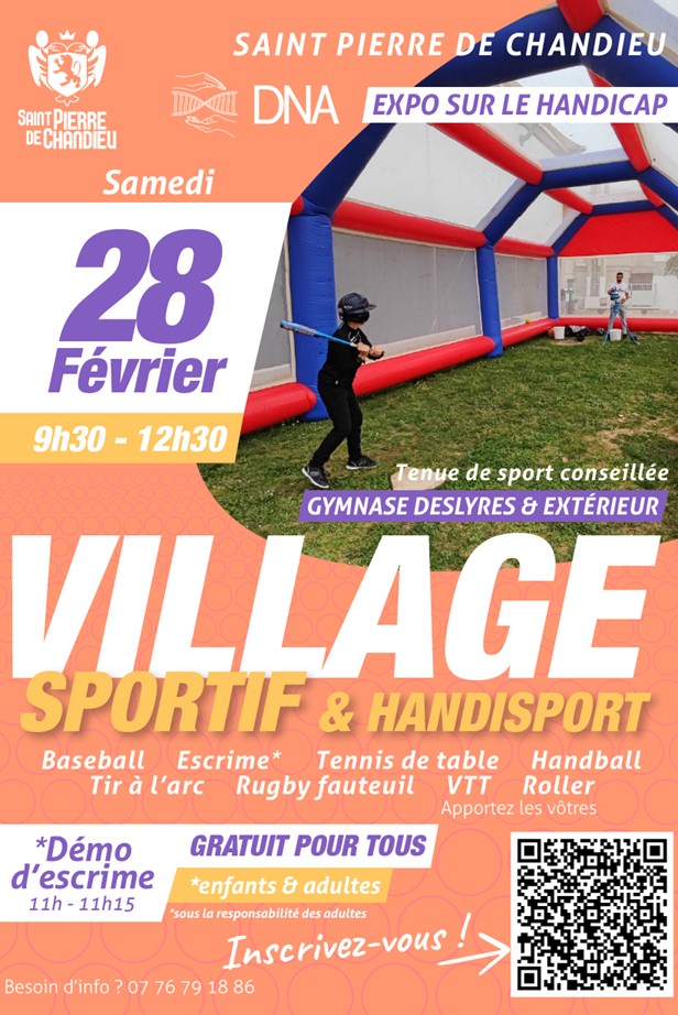 Village sportif & Handisport 2026